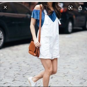 Free People Linen Overalls
